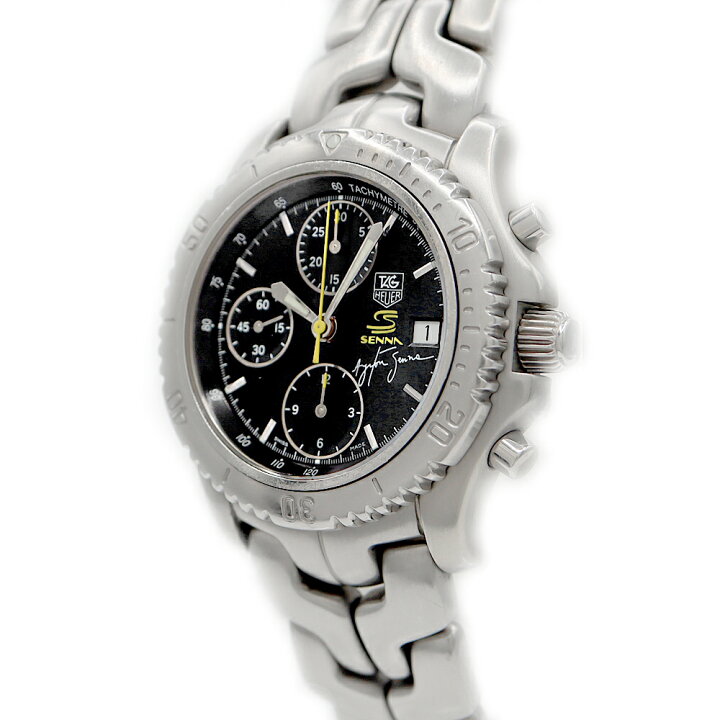 楽天市場】TAG Heuer タグホイヤー リンク クロノグラフ アイルトン  