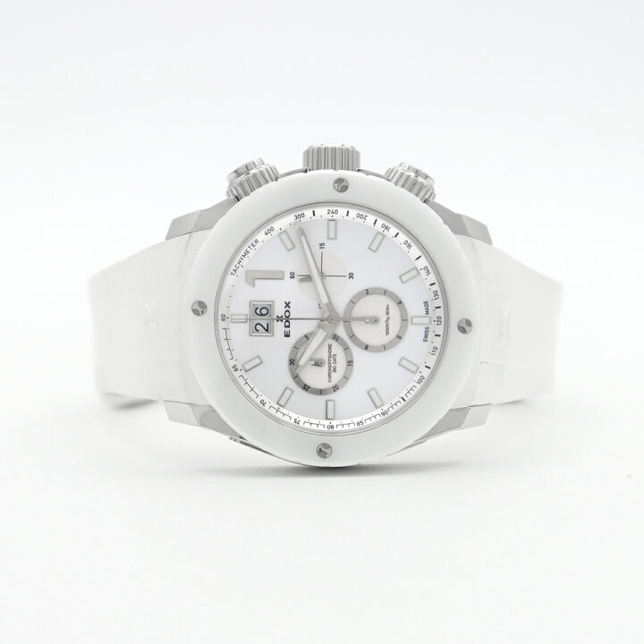 楽天市場】電池交換済 EDOX エドックス クラスワン クロノオフショア1 