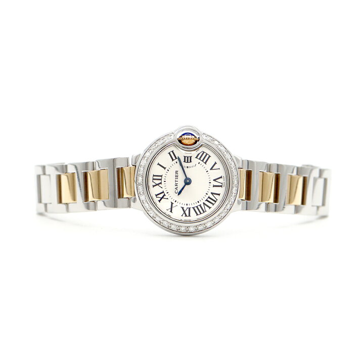 楽天市場】電池交換済 Cartier カルティエ バロンブルー 28mm W69007Z3 