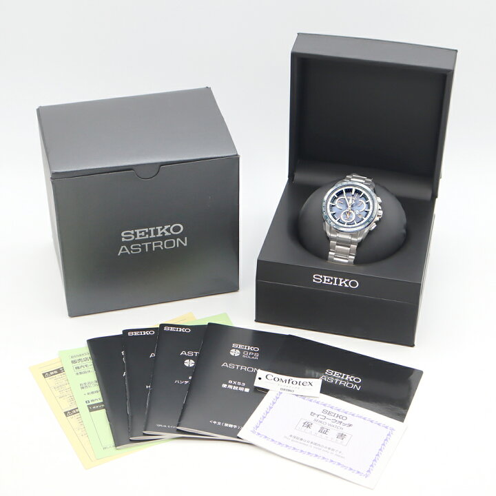 楽天市場】SEIKO セイコー アストロン GPS クロノグラフ 8X53-0AD0-2 