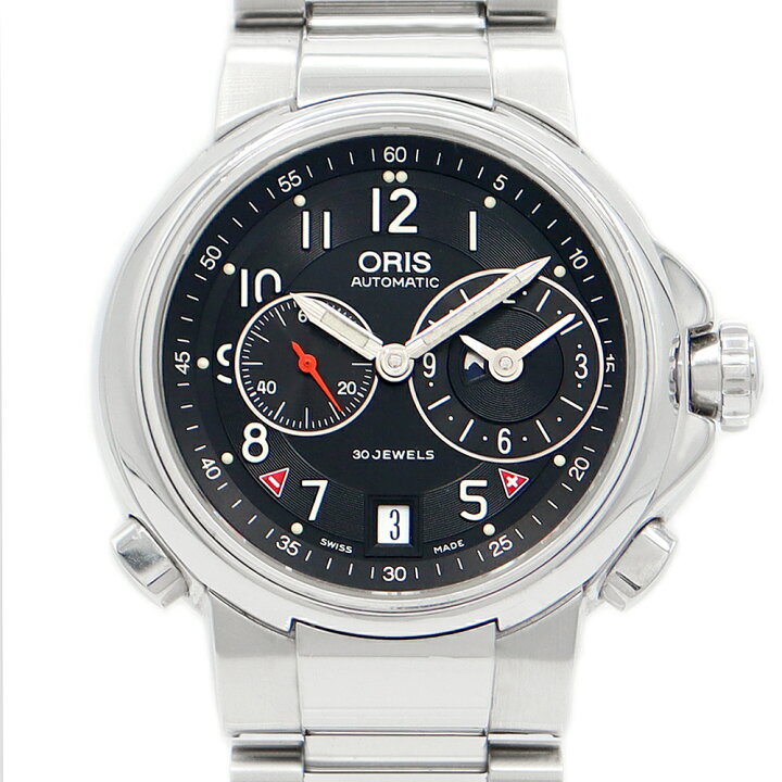 楽天市場】内部点検済 ORIS オリス クラシック ワールドタイマー GMT  