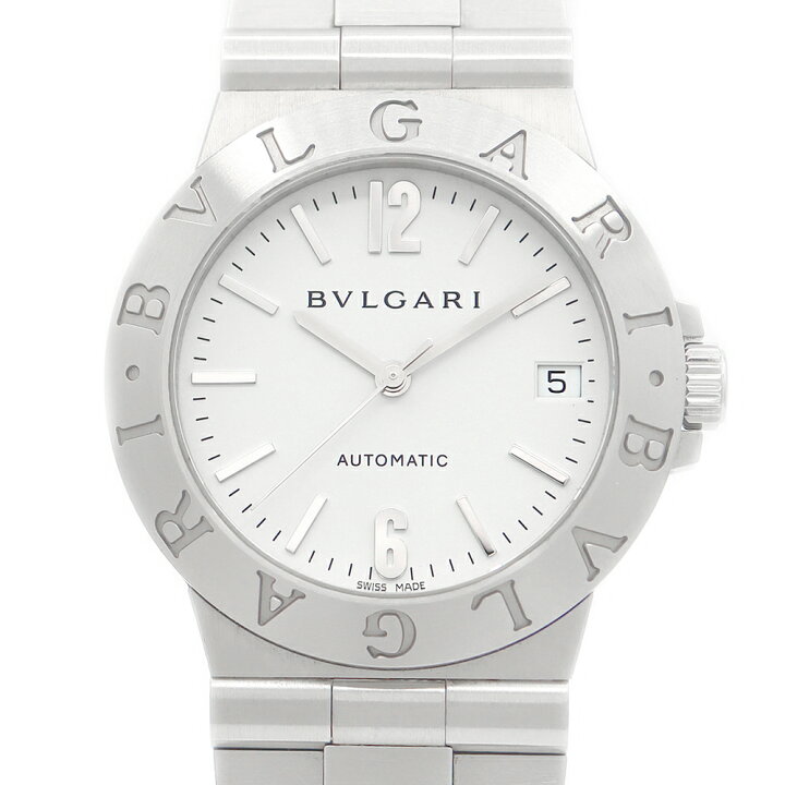 楽天市場】BVLGARI ブルガリ ディアゴノ スポーツ LCV35S デイト 白 