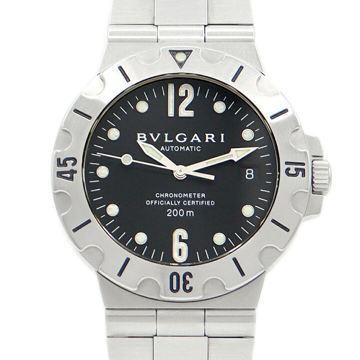 楽天市場】内部点検済 BVLGARI ブルガリ ディアゴノ スクーバ SD38S 
