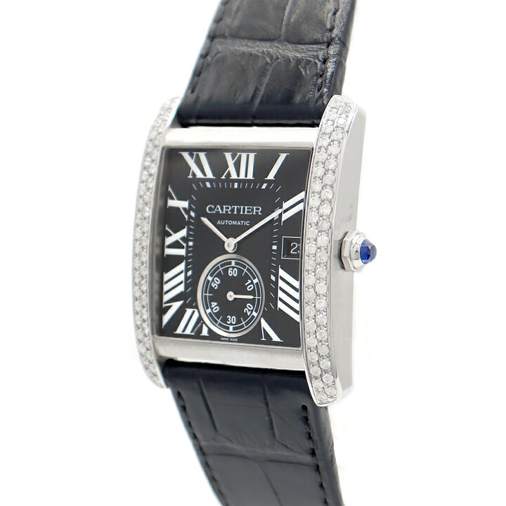 楽天市場】Cartier カルティエ タンク MC ダイヤベゼル W5330004 