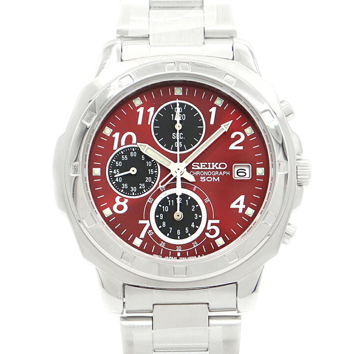 楽天市場】電池交換済 SEIKO セイコー クロノグラフ 7T92-0CA0 