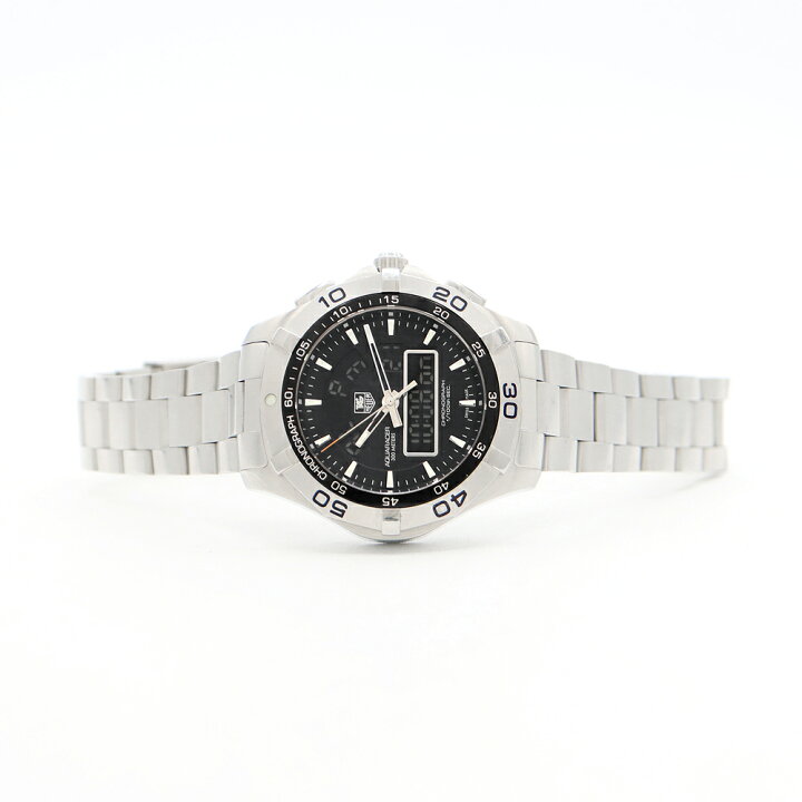 楽天市場】電池交換済 TAG Heuer タグホイヤー アクアレーサー クロノ  