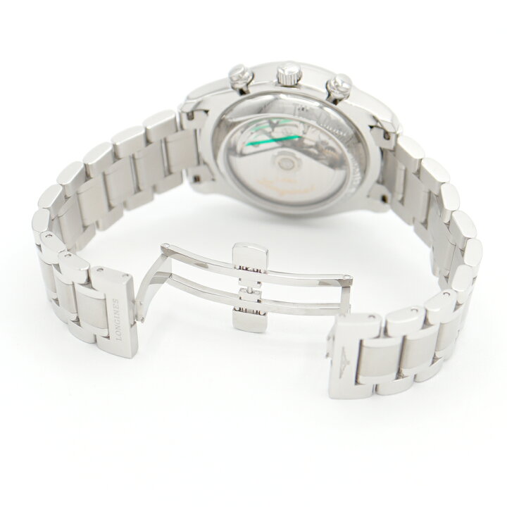 楽天市場】ほぼ新品 LONGINES ロンジン マスターコレクション クロノ  