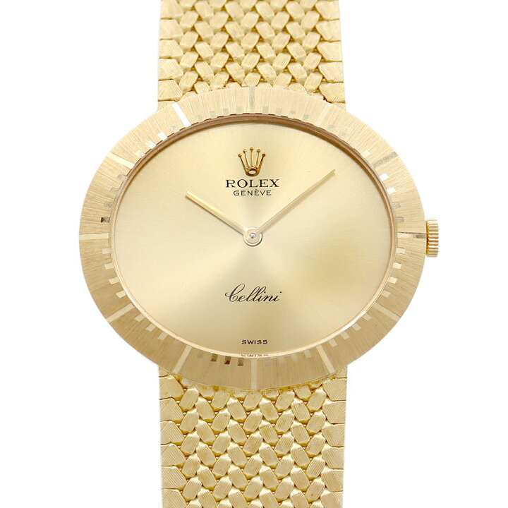 楽天市場】ROLEX ロレックス チェリーニ 4028 Cal.1600 43番 金無垢 