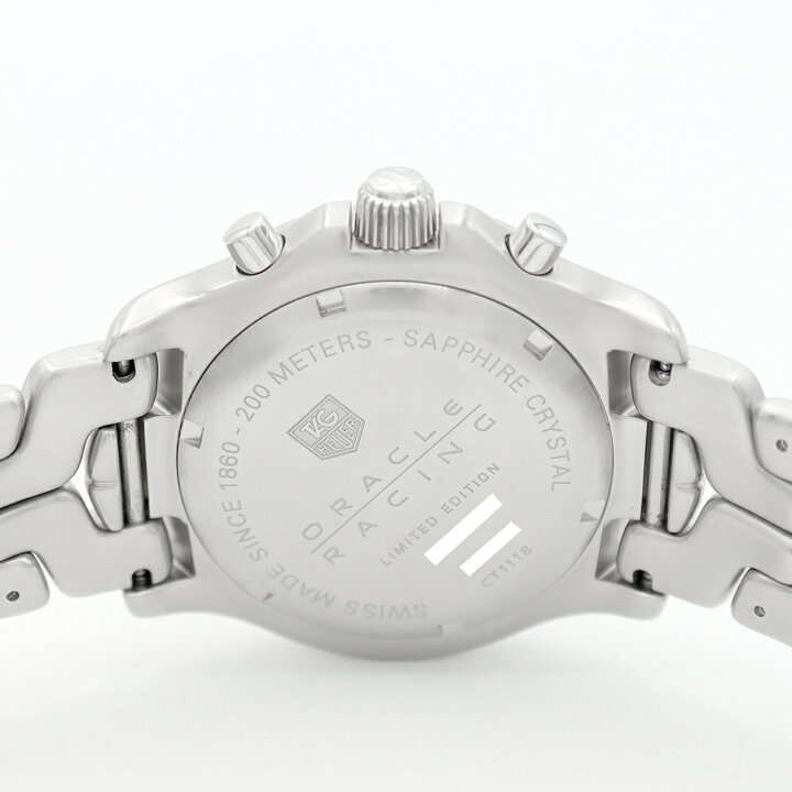楽天市場】電池交換済 TAG Heuer タグホイヤー リンク クロノグラフ 