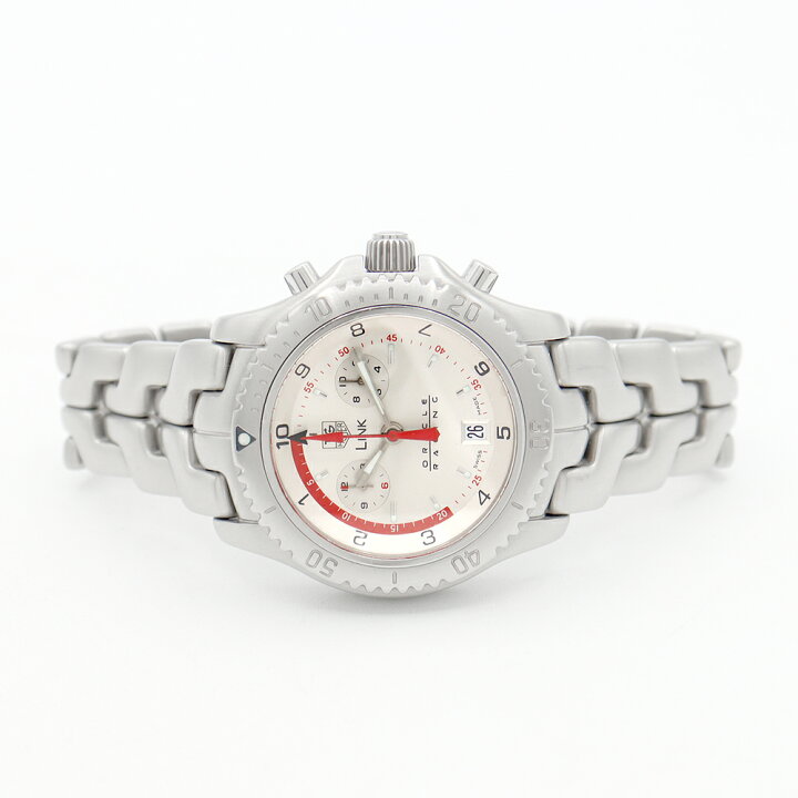 楽天市場】電池交換済 TAG Heuer タグホイヤー リンク クロノグラフ 