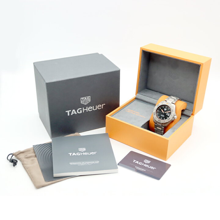 楽天市場】内部点検済 TAG Heuer タグホイヤー アクアレーサー バン  