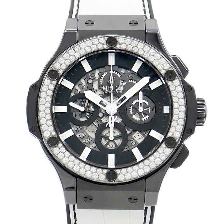 楽天市場】内部点検済 HUBLOT ウブロ ビッグバン アエロバン ブラック 