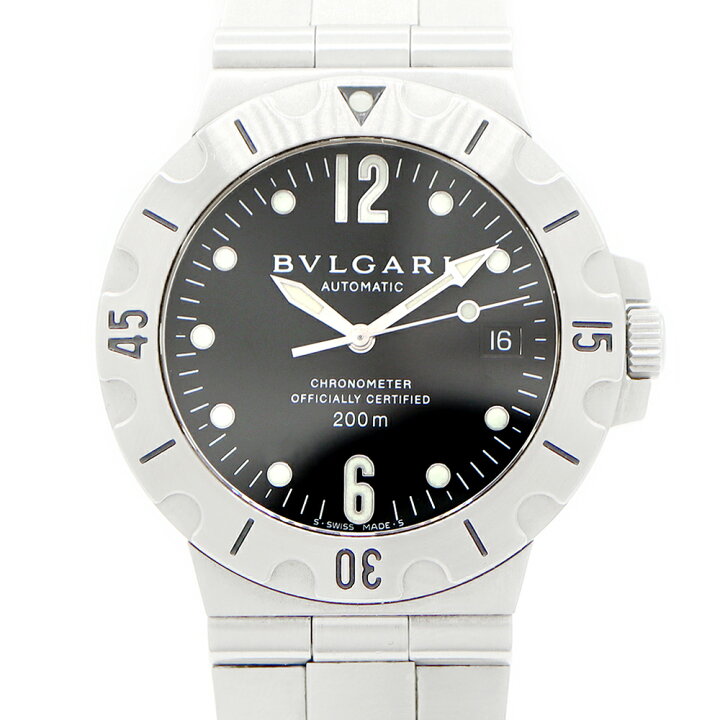楽天市場】内部点検済 BVLGARI ブルガリ ディアゴノ スクーバ SD38S 