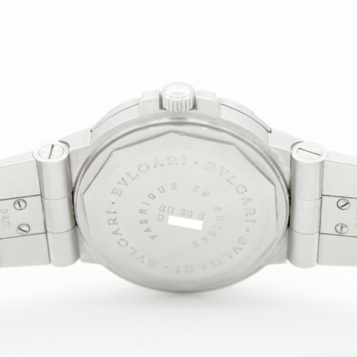 楽天市場】内部点検済 BVLGARI ブルガリ ディアゴノ スクーバ SD38S 