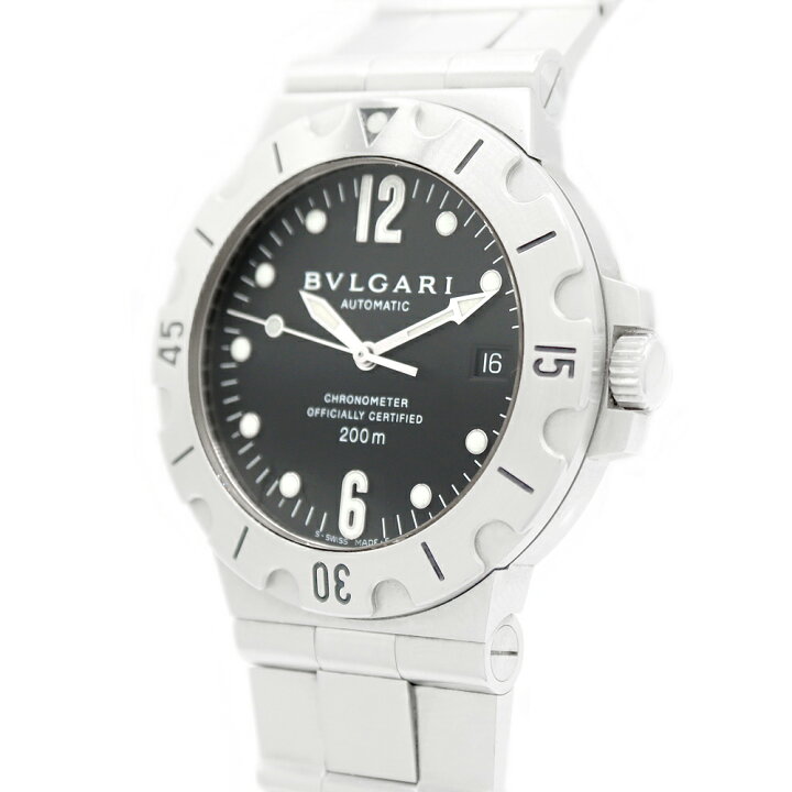 楽天市場】内部点検済 BVLGARI ブルガリ ディアゴノ スクーバ SD38S 