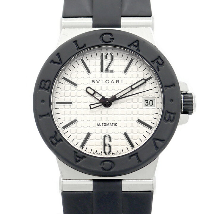 楽天市場】BVLGARI ブルガリ ディアゴノ DG35SV デイト シルバー SS  