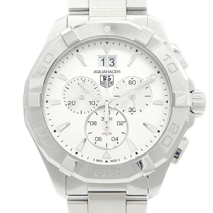 楽天市場】電池交換済 TAG Heuer タグホイヤー アクアレーサー クロノ  