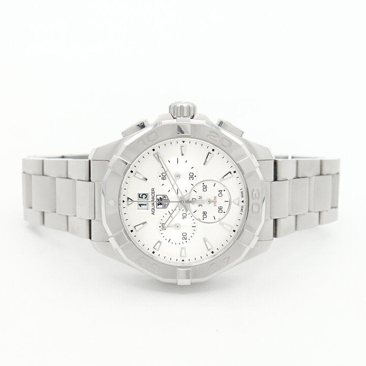 楽天市場】電池交換済 TAG Heuer タグホイヤー アクアレーサー クロノ  