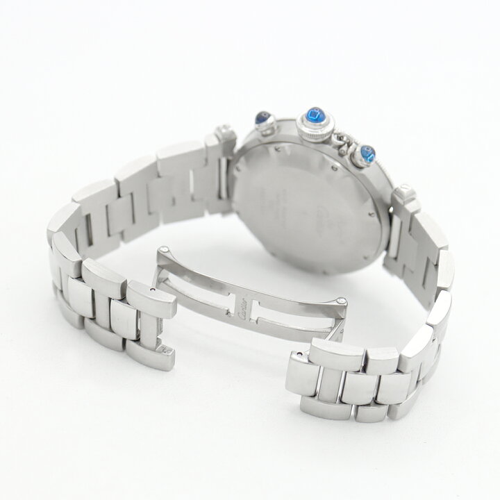 楽天市場】電池交換済 Cartier カルティエ パシャ 38mm クロノグラフ 