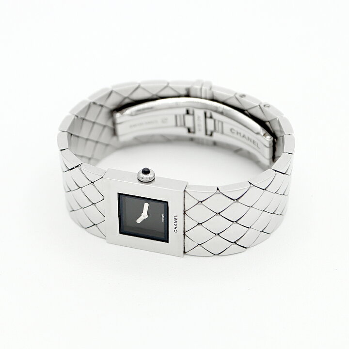 楽天市場】電池交換済 CHANEL シャネル マトラッセ H0009 黒 ブラック  