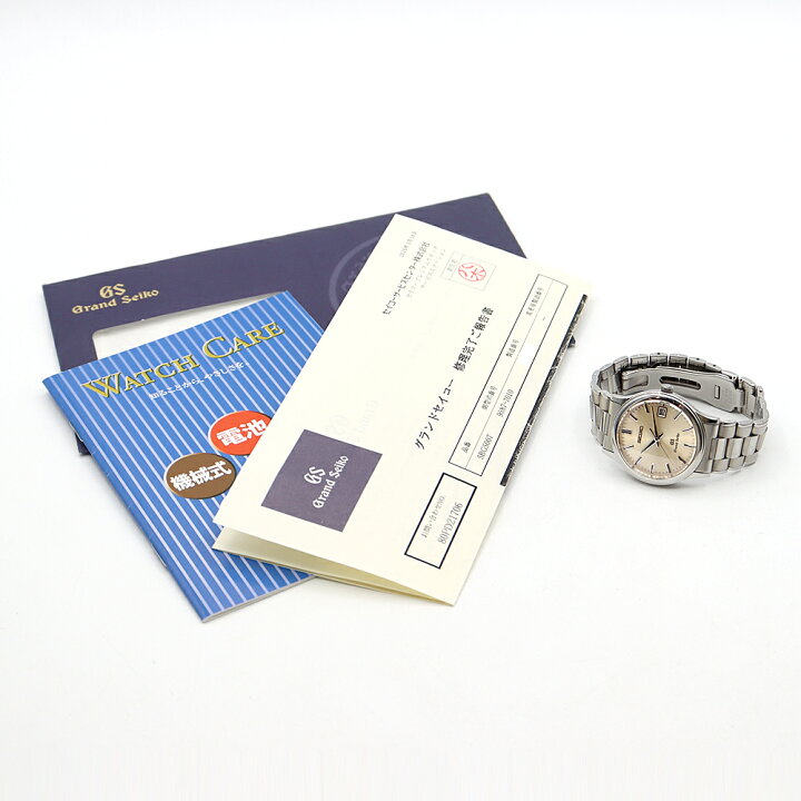 楽天市場】電池交換済 SEIKO セイコー グランドセイコー GS 9587-7010
