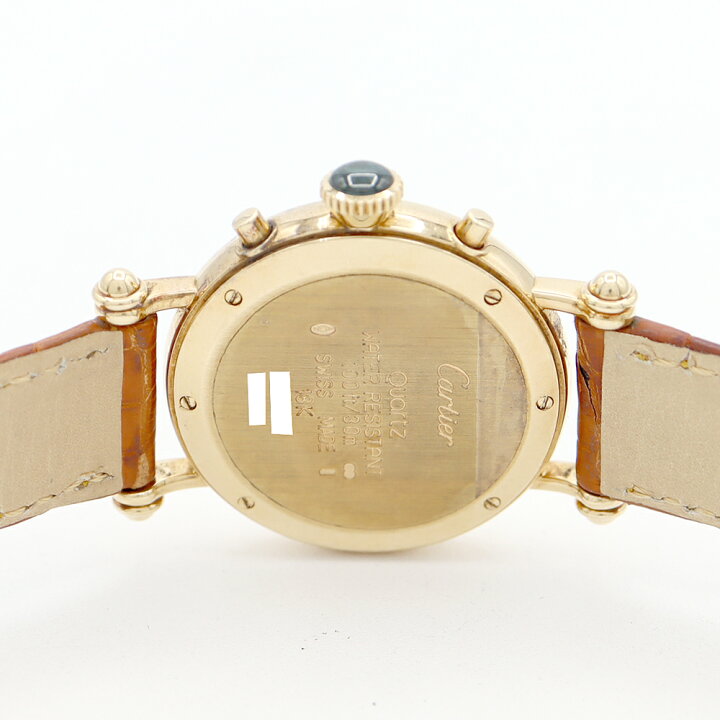 楽天市場】電池交換済 Cartier カルティエ ディアボロ クロノリ  