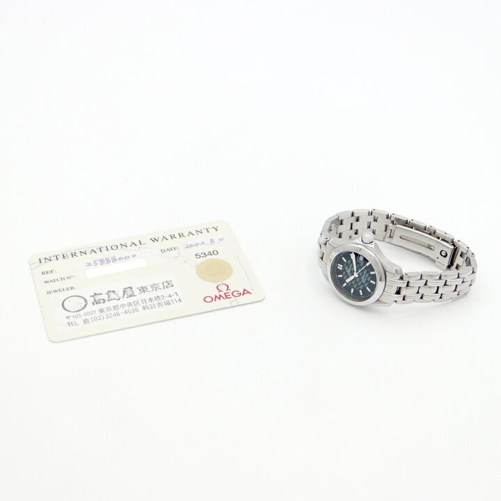 楽天市場】電池交換済 OMEGA オメガ シーマスター 120 ジャック  