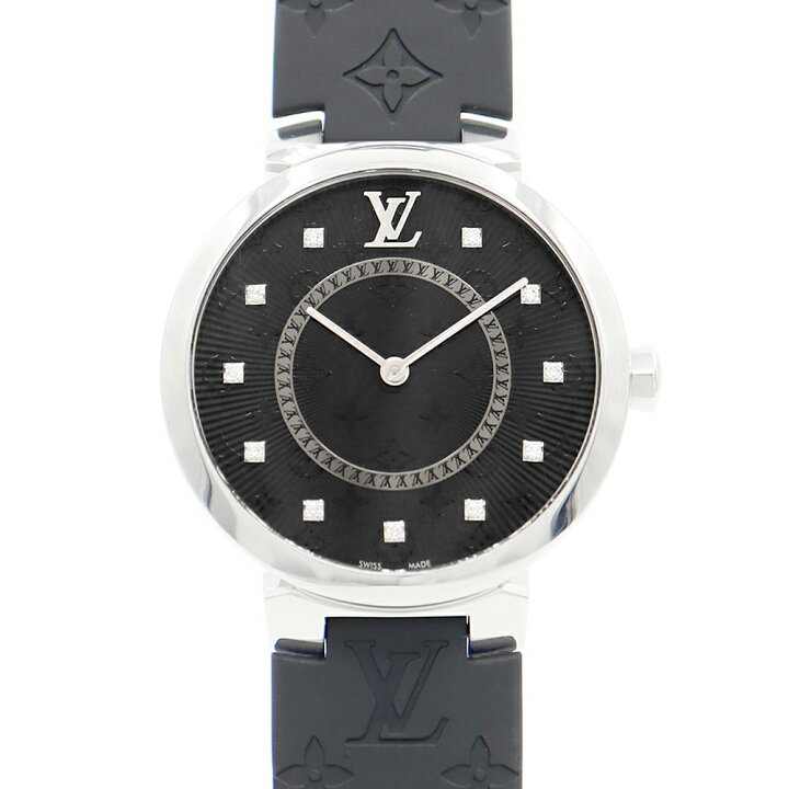 楽天市場】電池交換済 LOUIS VUITTON ルイヴィトン タンブール スリム  