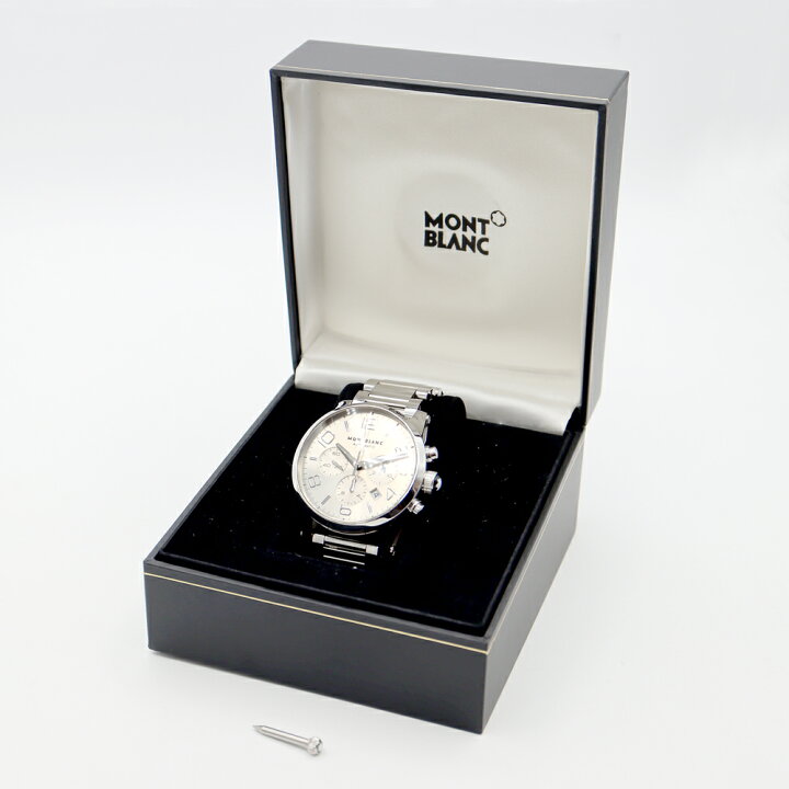 楽天市場】MONTBLANC モンブラン タイムウォーカー 7069 クロノグラフ  
