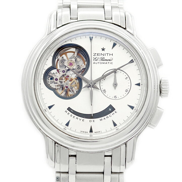 楽天市場】ZENITH ゼニス エルプリメロ クロノマスター Tオープン  