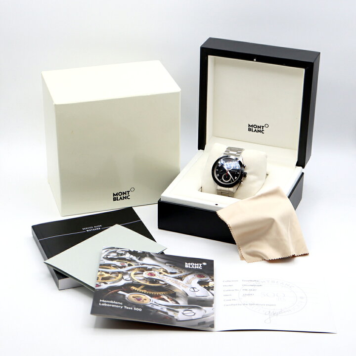 楽天市場】MONTBLANC モンブラン タイムウォーカー クロノグラフ  