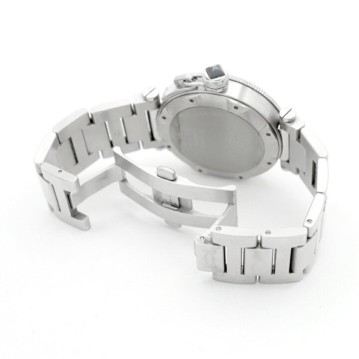 楽天市場】Cartier カルティエ パシャ シータイマー W31077M7 デイト  