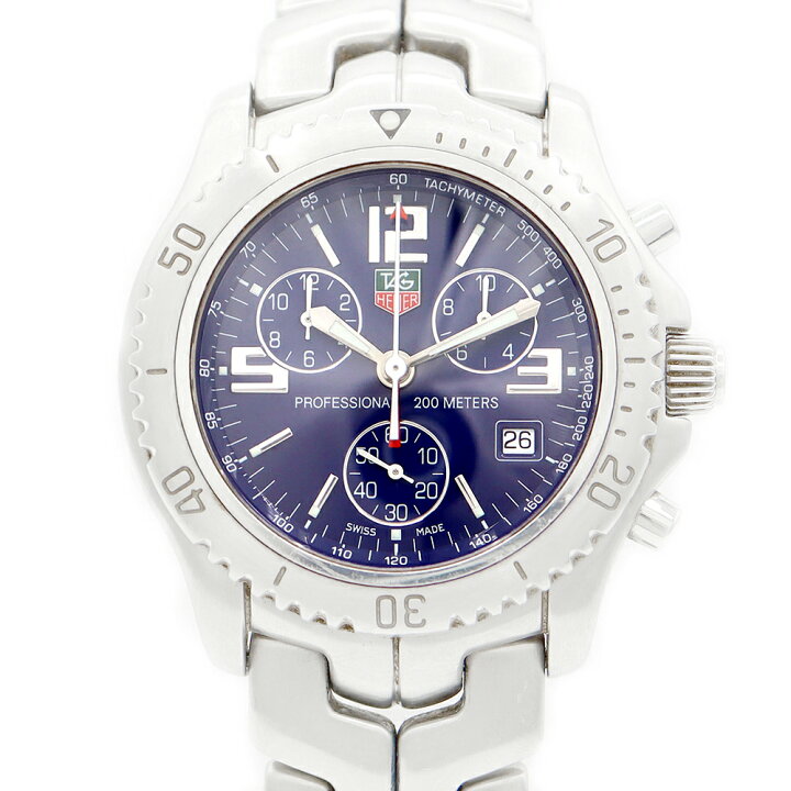 楽天市場】電池交換済 TAG Heuer タグホイヤー リンク クロノグラフ 