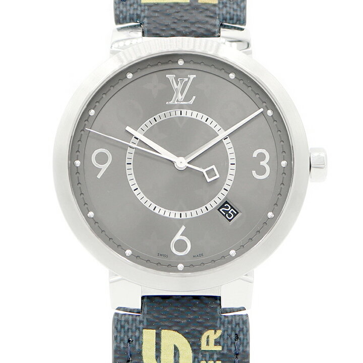 楽天市場】電池交換済 LOUIS VUITTON ルイヴィトン タンブール スリム  