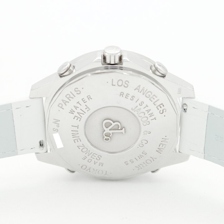 楽天市場】電池交換済 JACOB&Co. ジェイコブ ファイブタイムゾーン  