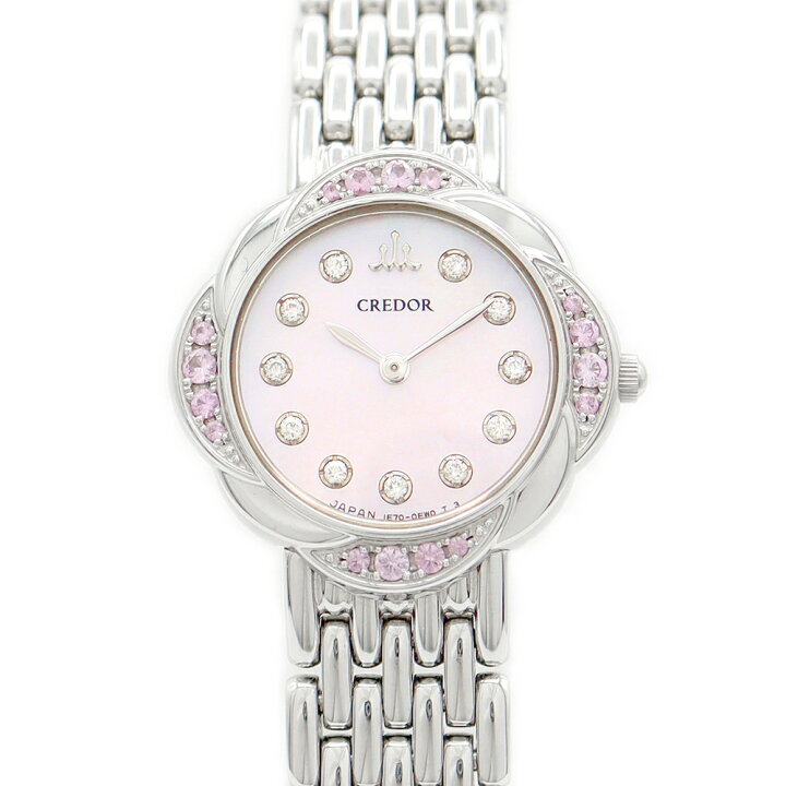 楽天市場】電池交換済 SEIKO セイコー クレドール シグノ ピンク  