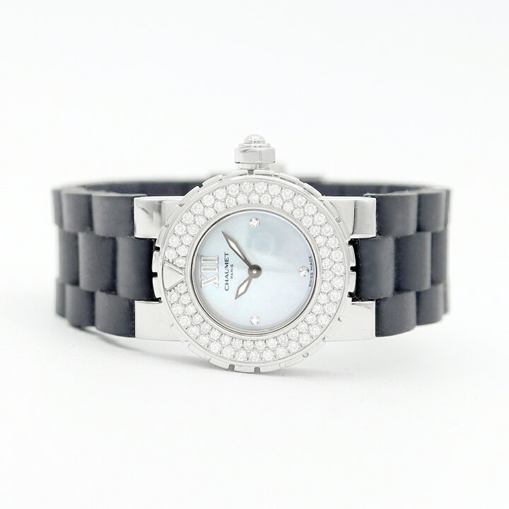 楽天市場】電池交換済 CHAUMET ショーメ クラスワン ダイヤベゼル 3P  