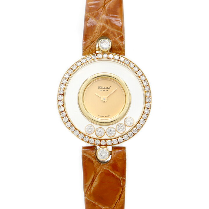 楽天市場】電池交換済 Chopard ショパール ハッピーダイヤモンド 20  