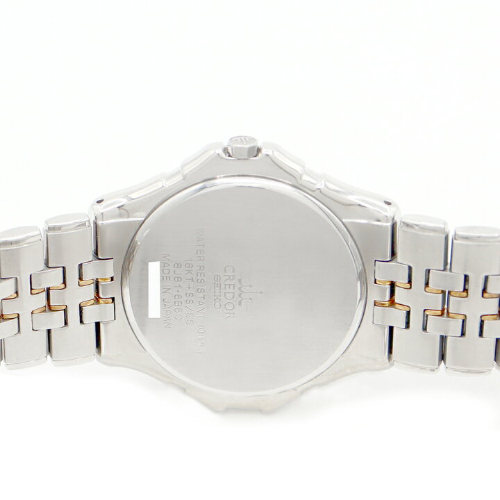 楽天市場】電池交換済 SEIKO セイコー クレドール パシフィーク 8J81 