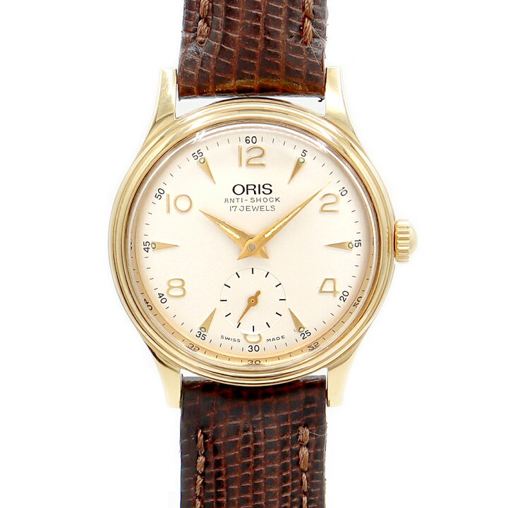 楽天市場】ORIS オリス アンチショック 7312 17石 スモールセコンド 