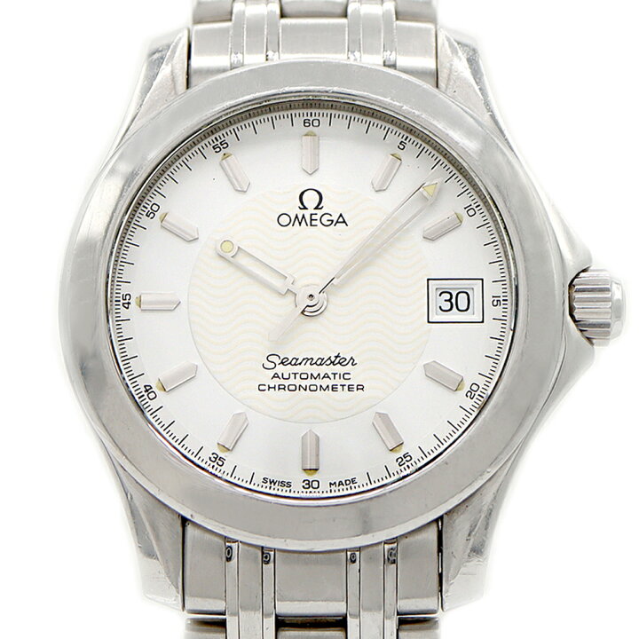 楽天市場】OMEGA オメガ シーマスター 2501.21 デイト 白 ホワイト SS  