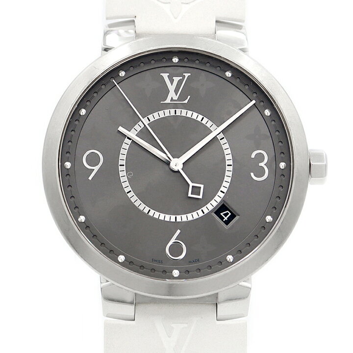 楽天市場】電池交換済 LOUIS VUITTON ルイヴィトン タンブール スリム  