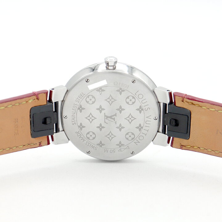 楽天市場】電池交換済 LOUIS VUITTON ルイヴィトン タンブール スリム  