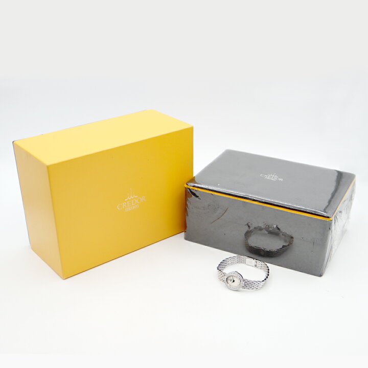 楽天市場】電池交換済 SEIKO セイコー クレドール ダイヤベゼル 2J80  