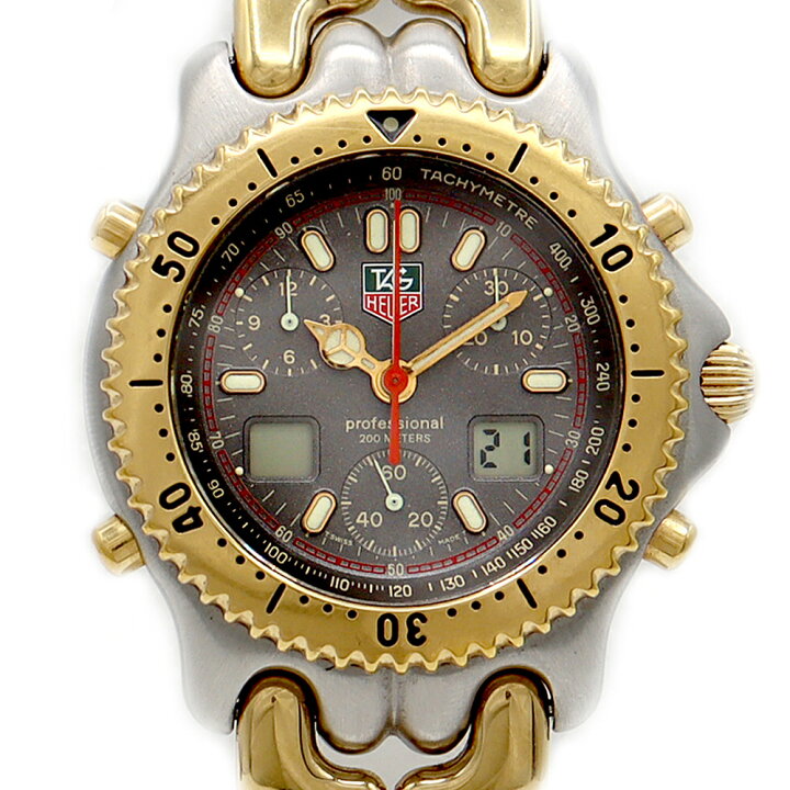 希少セナモデル TAG Heuer タグホイヤー S/elシリーズ 電池交換済 楽天 