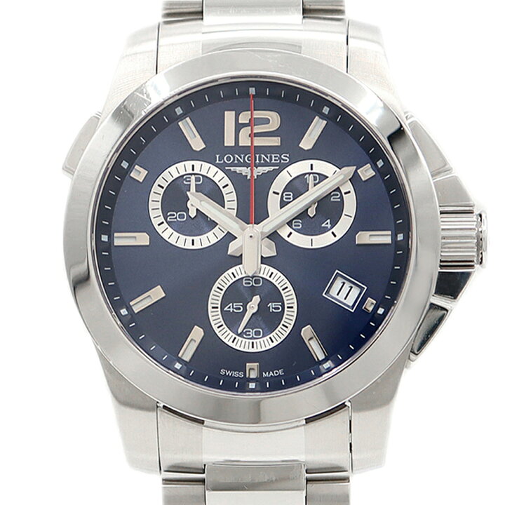楽天市場】電池交換済 LONGINES ロンジン ハイドロコンクエスト クロノ  