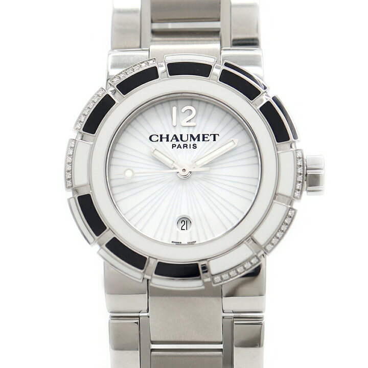 楽天市場】電池交換済 CHAUMET ショーメ クラスワン ダイヤベゼル  