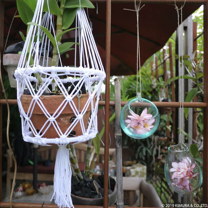 プラントハンガー マクラメ編み ハンギングプランター 観葉植物 プランツ プラント アジアン雑貨 バリ リゾート インテリア 送料無料キャンペーン プラントハンガー マクラメ編み ハンギングプランター 観葉植物 プランツ プラント アジアン雑貨 バリ リゾート インテリア 送料無料キャンペーン