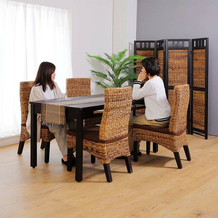 楽天市場】アジアン家具 ダイニングチェア 椅子 いす 2脚セット 2個組 