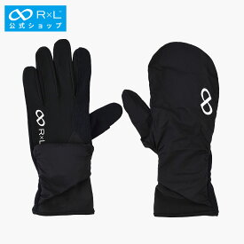 【公式】R×L(アールエル) マルチグローブ (ウィンドフード付き) (ウォッチウィンドウ両手対応｜スマホ対応) RLA9503【手袋 ランニング ジョギング メンズ レディース 防寒 ビジネス】【ネコポス対応】